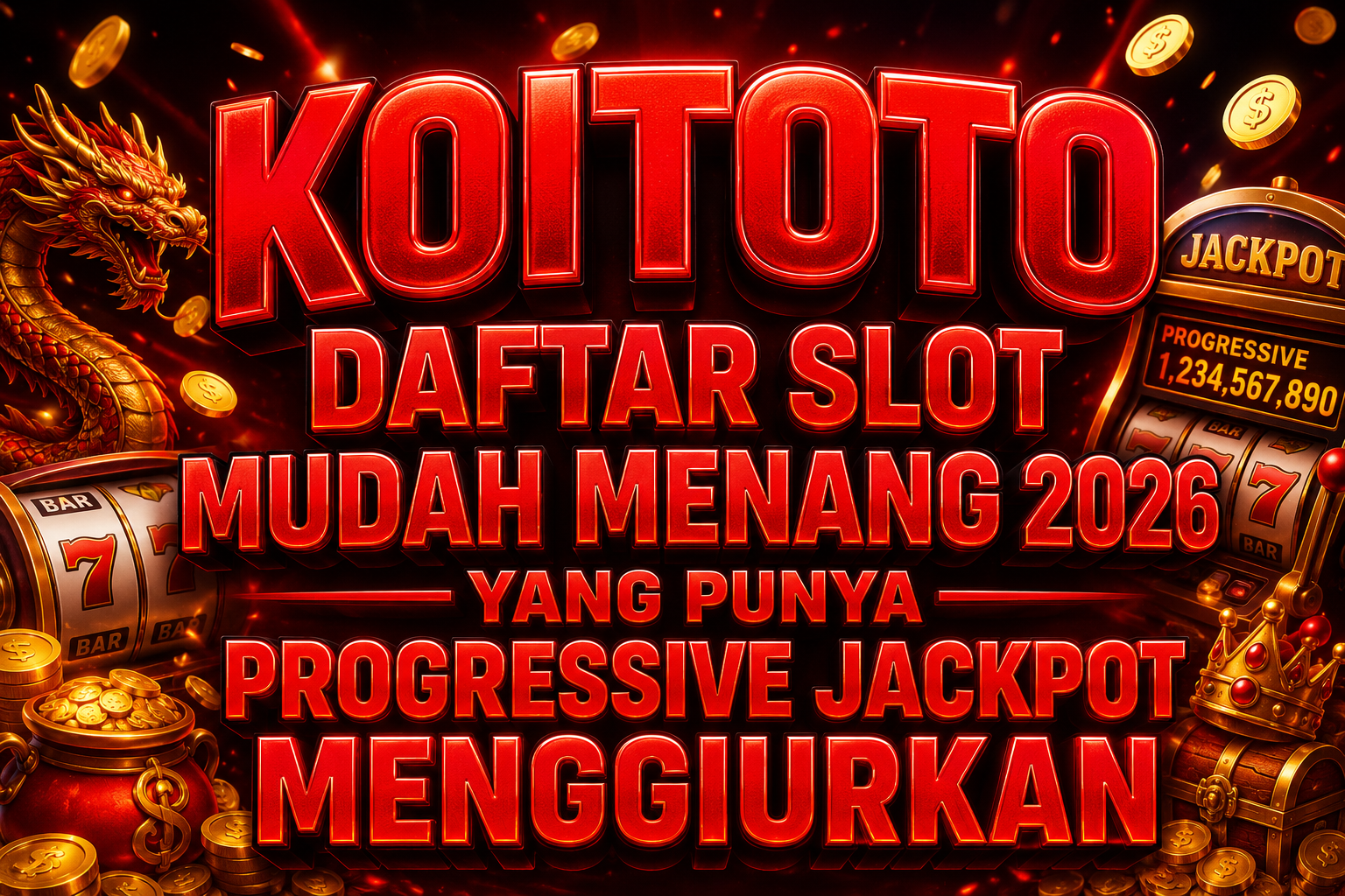 Daftar Slot Mudah Menang 2026 yang Punya Progressive Jackpot Menggiurkan